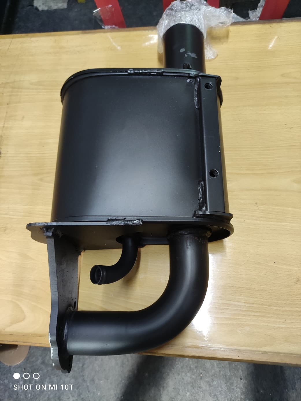 Silencer Exhaust JCB